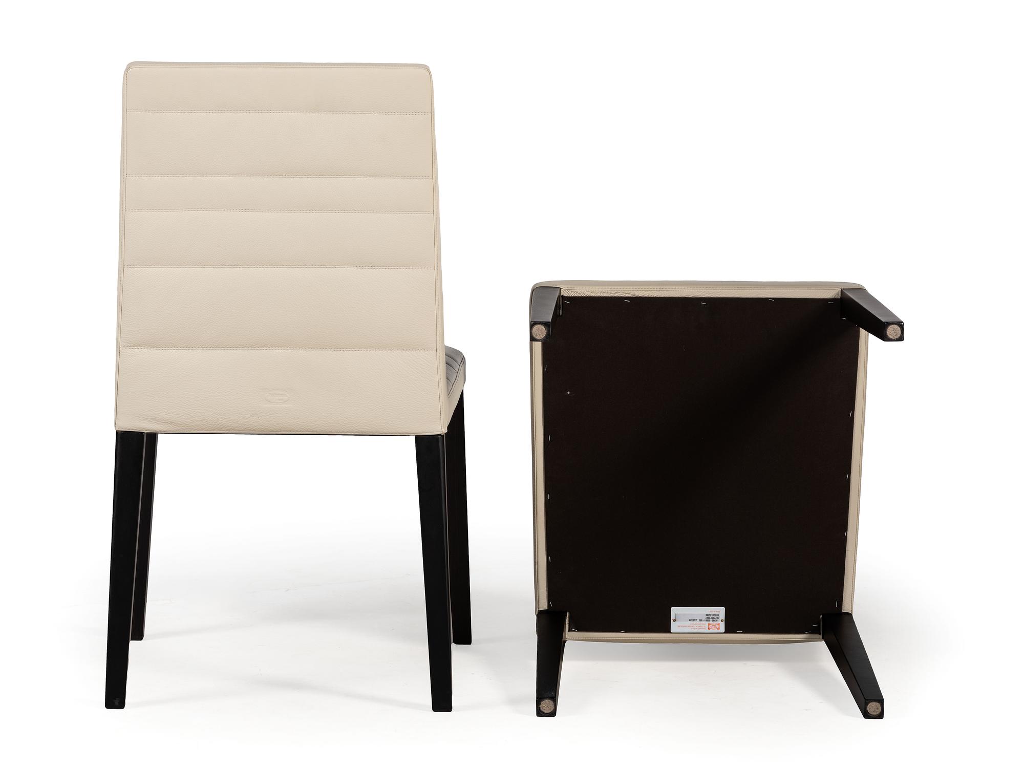 Six Poltrona Frau Dining Chairs