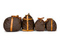 Group of Four Louis Vuitton Luggage Pieces