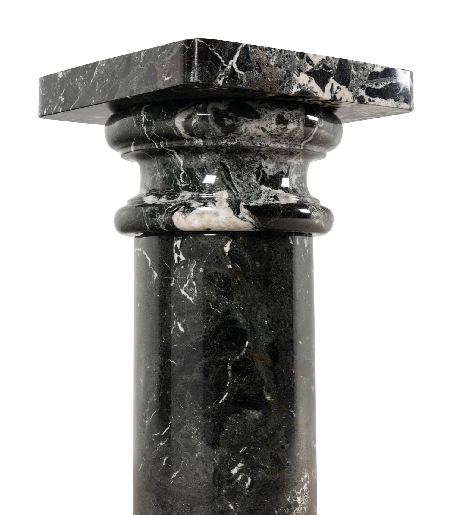 A Continental Marble Pedestal
