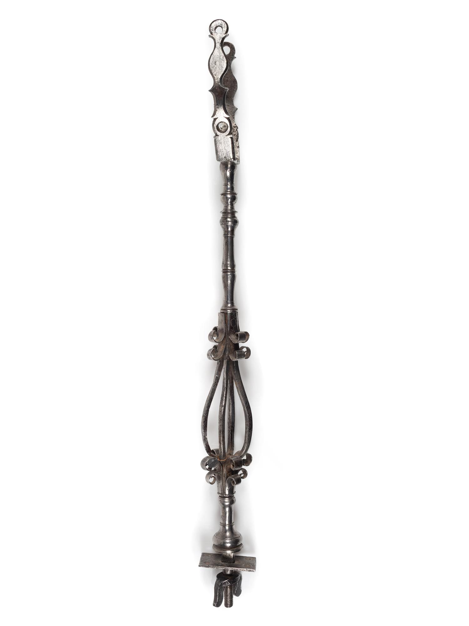 Spanish Colonial Wrought Iron Gun Mount
