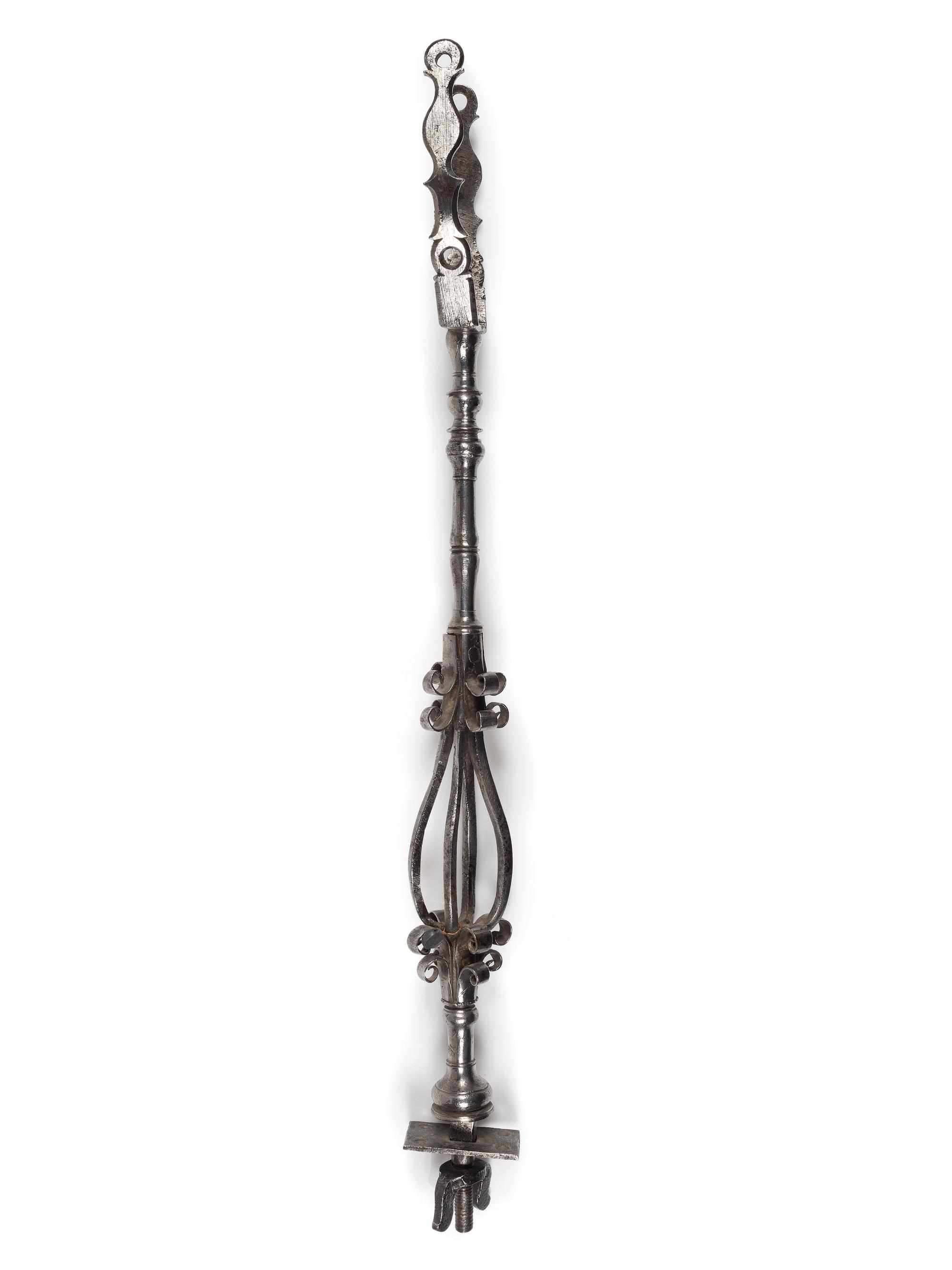 Spanish Colonial Wrought Iron Gun Mount