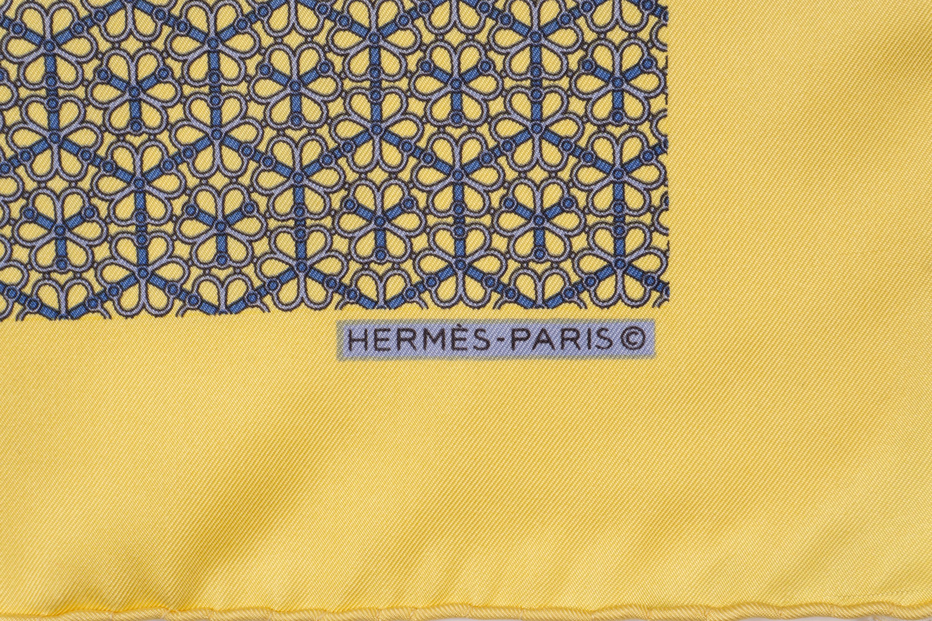 Four Hermès Scarves