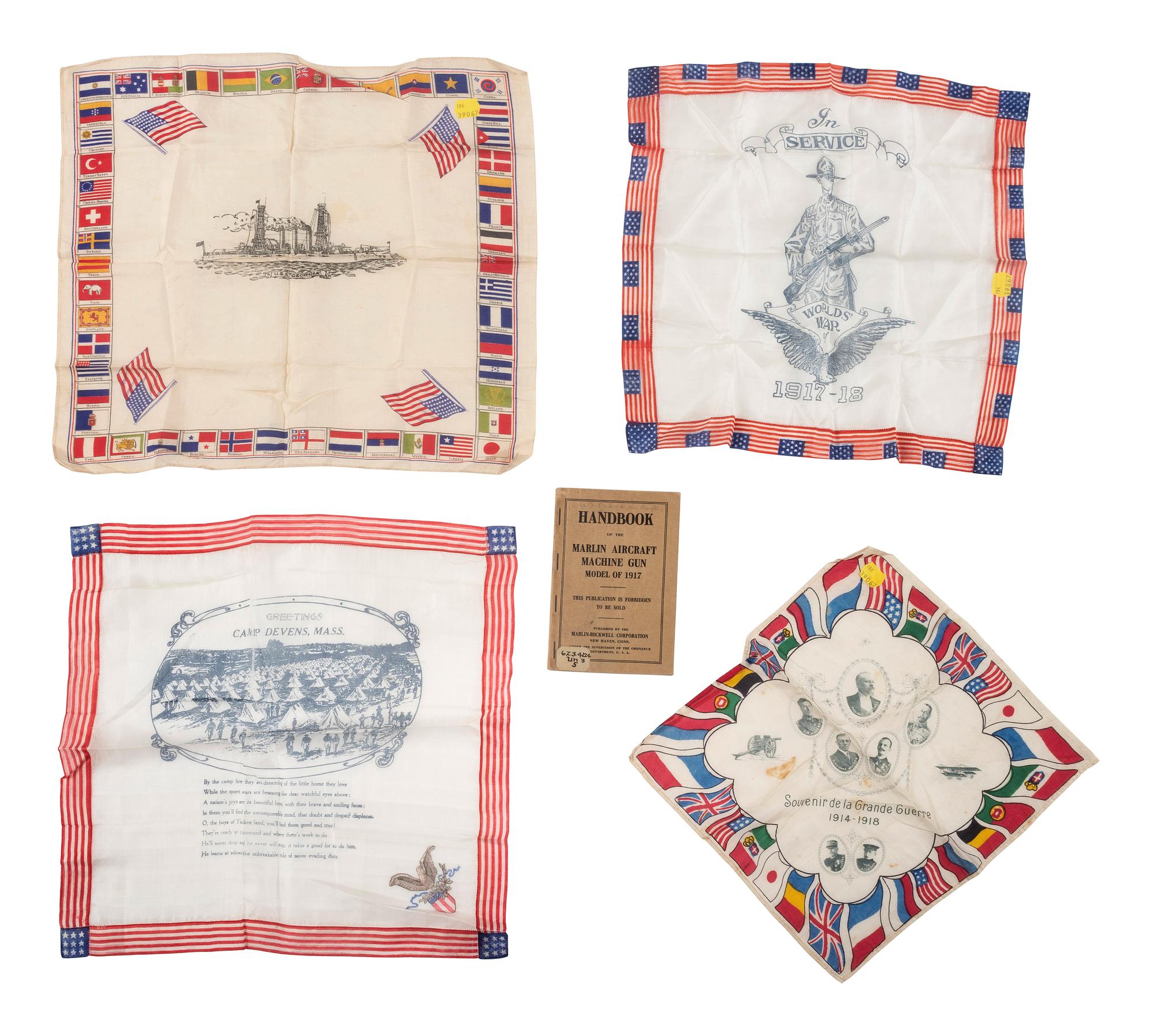 [WORLD WAR I]. A group of ephemera related to World War I.