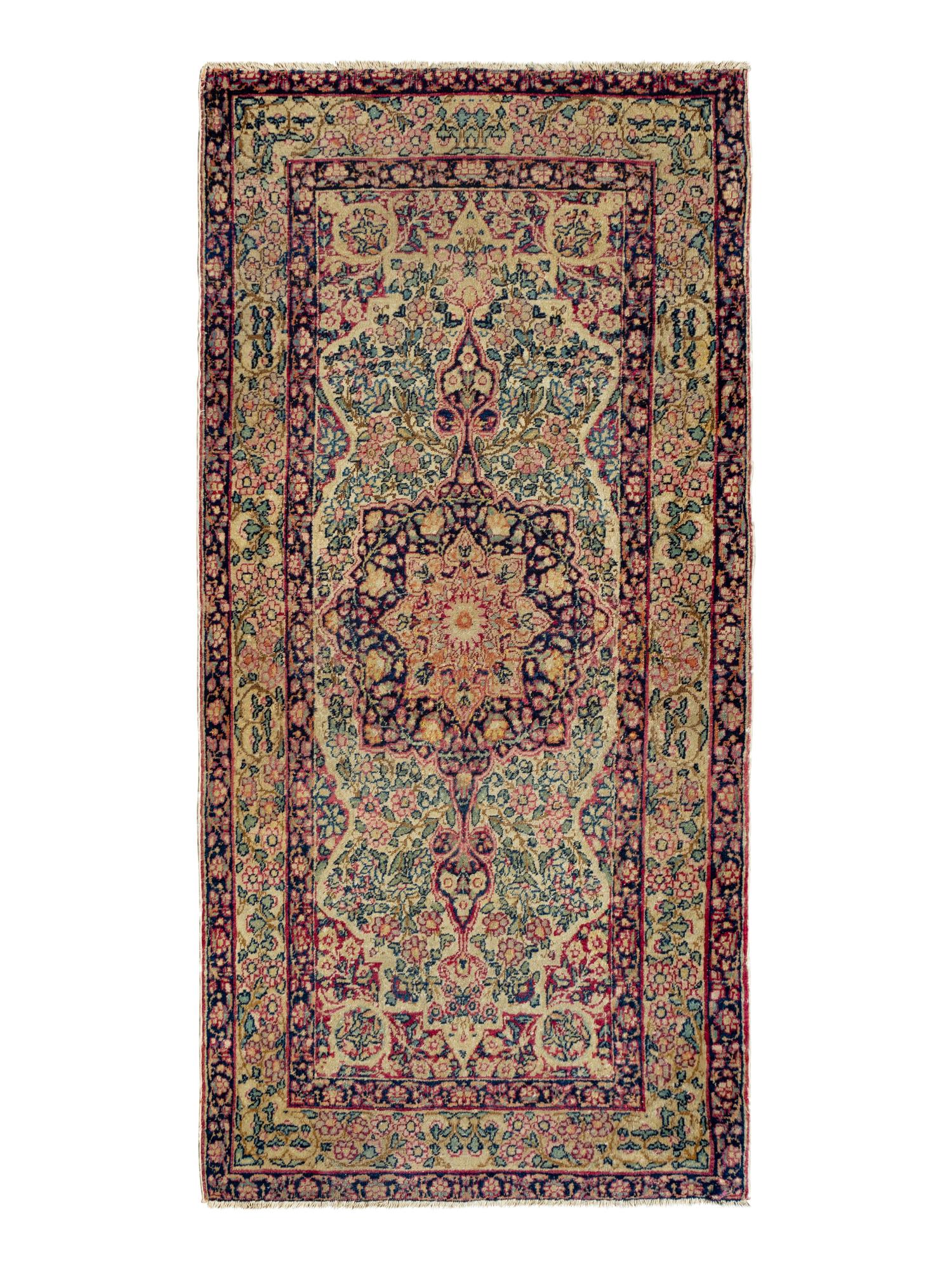 A Kirman Wool Rug