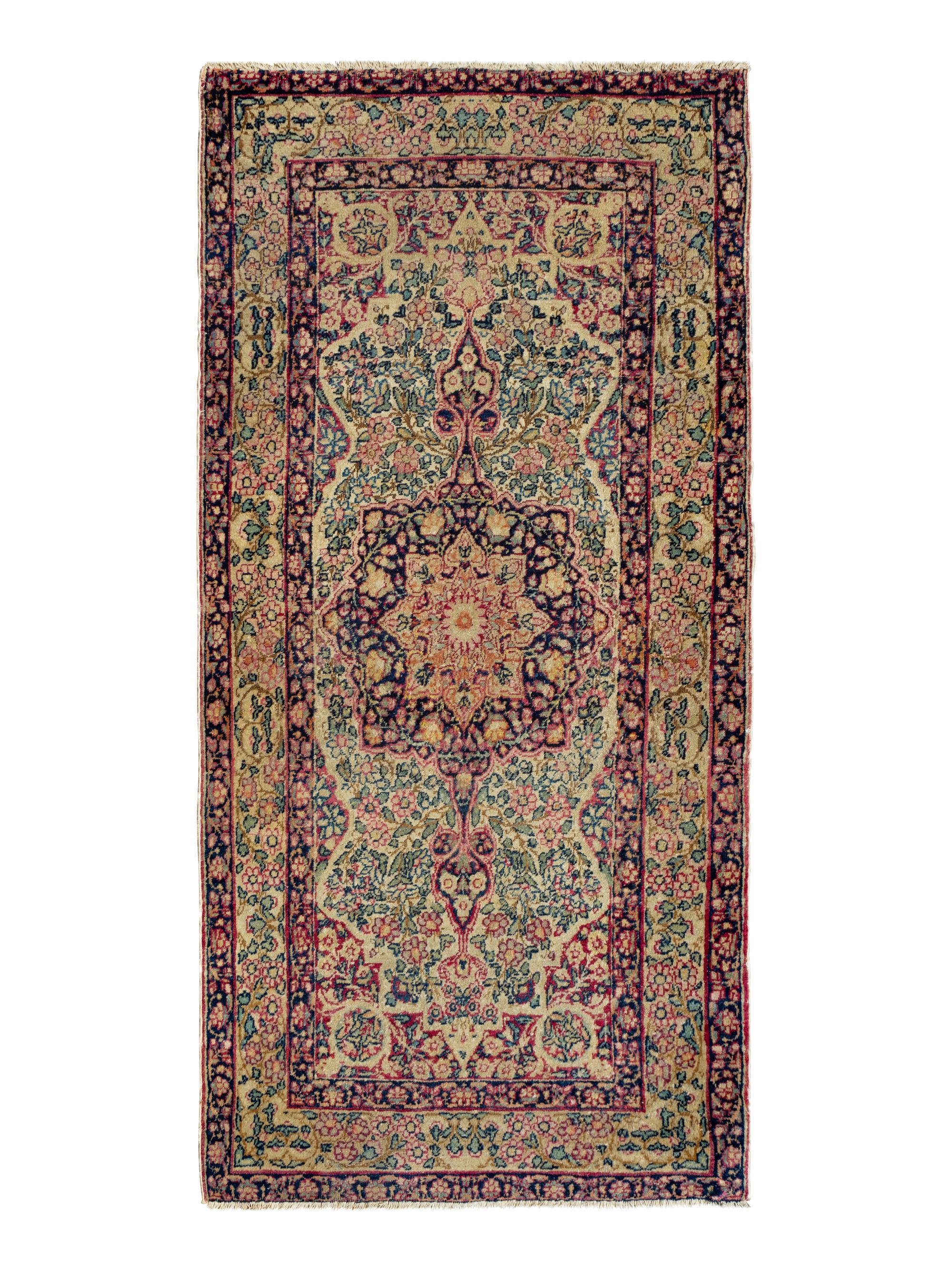 A Kirman Wool Rug