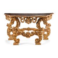 An Italian Painted Console Table