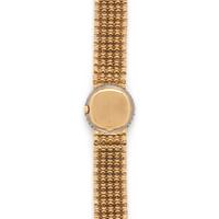 PATEK PHILIPPE, 18K YELLOW GOLD AND DIAMOND WATCH
