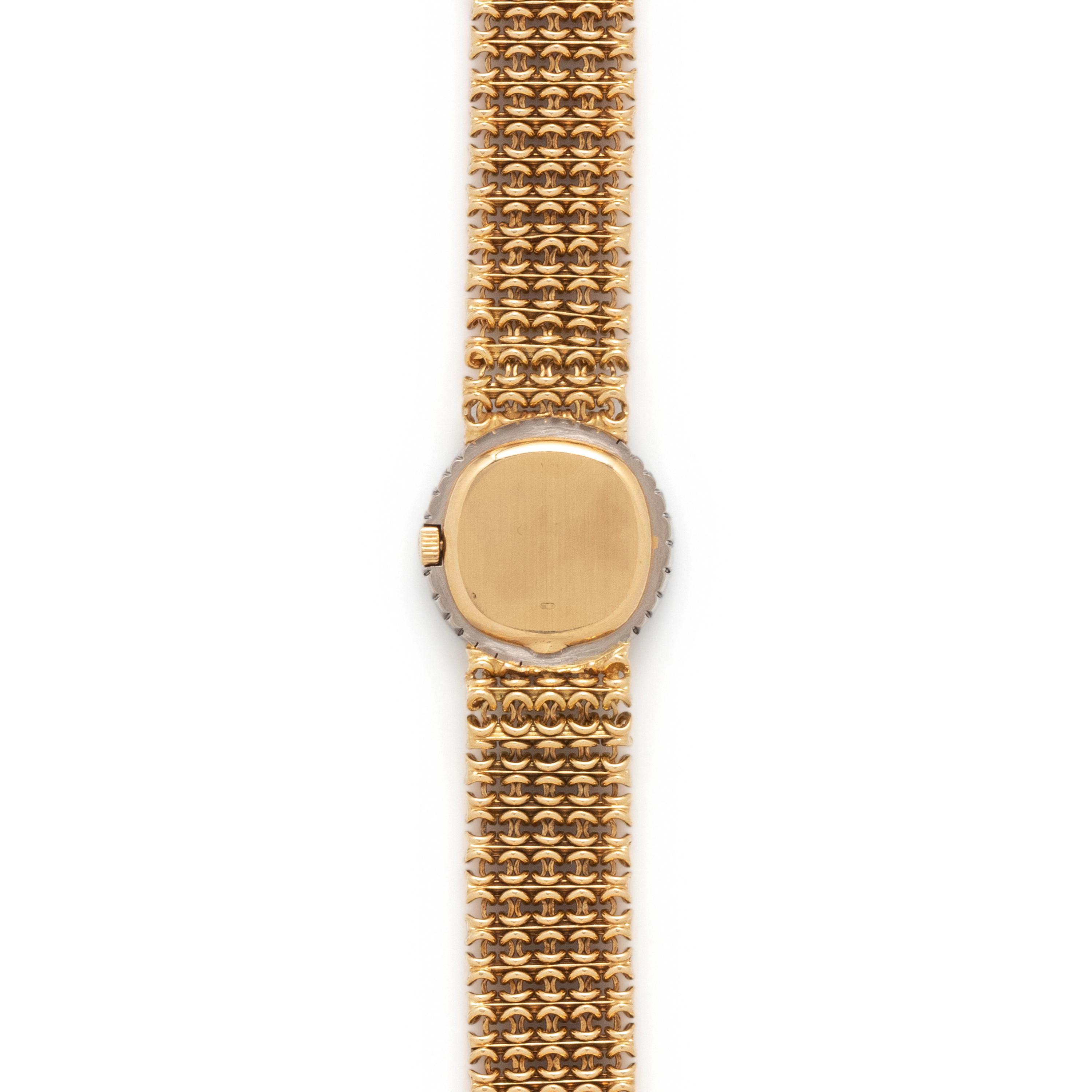PATEK PHILIPPE, 18K YELLOW GOLD AND DIAMOND WATCH