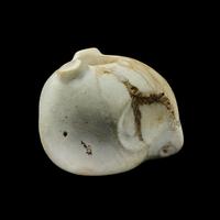 A Costa Rican Marble Mace Head of an Owl
