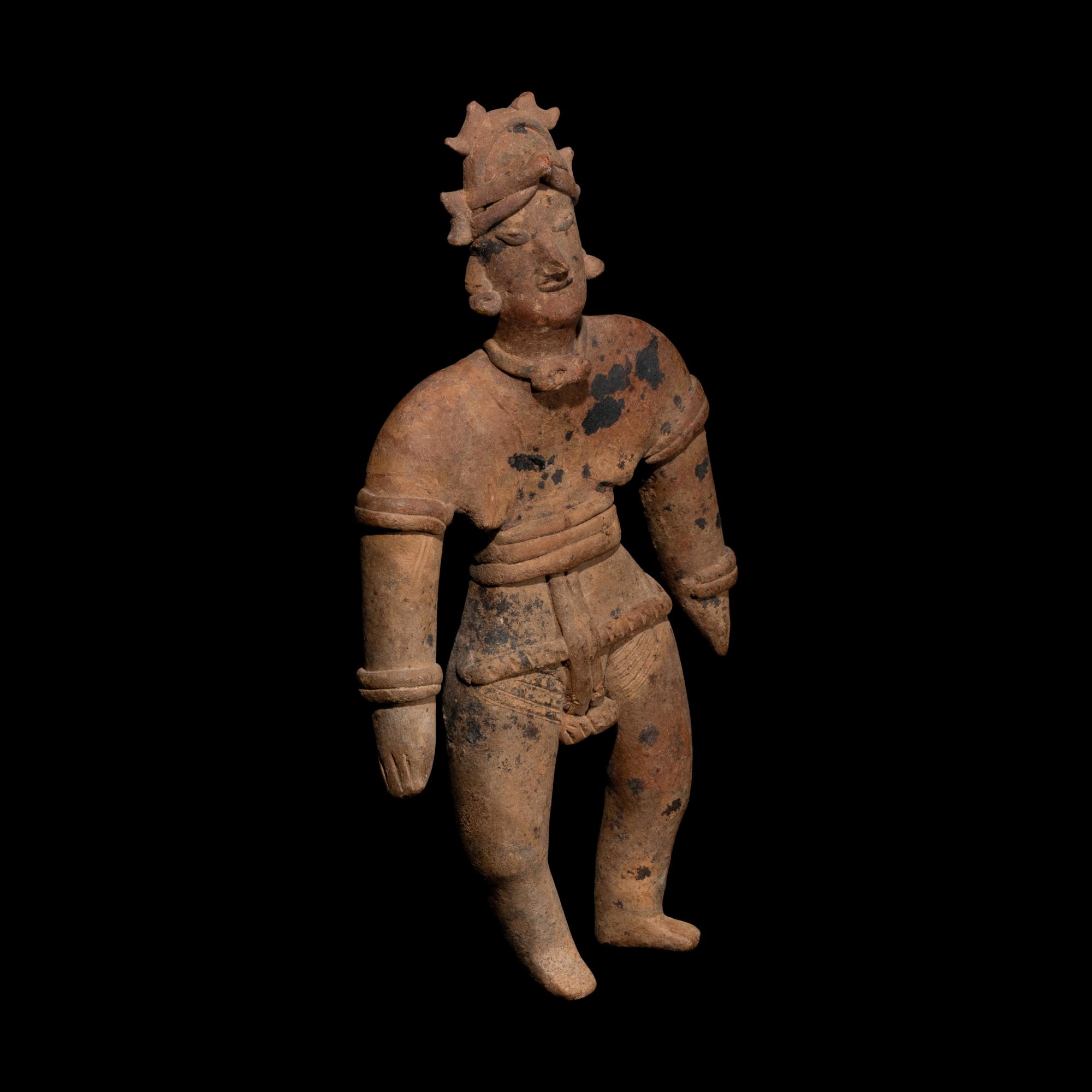 A Colima Terracotta Male Figure