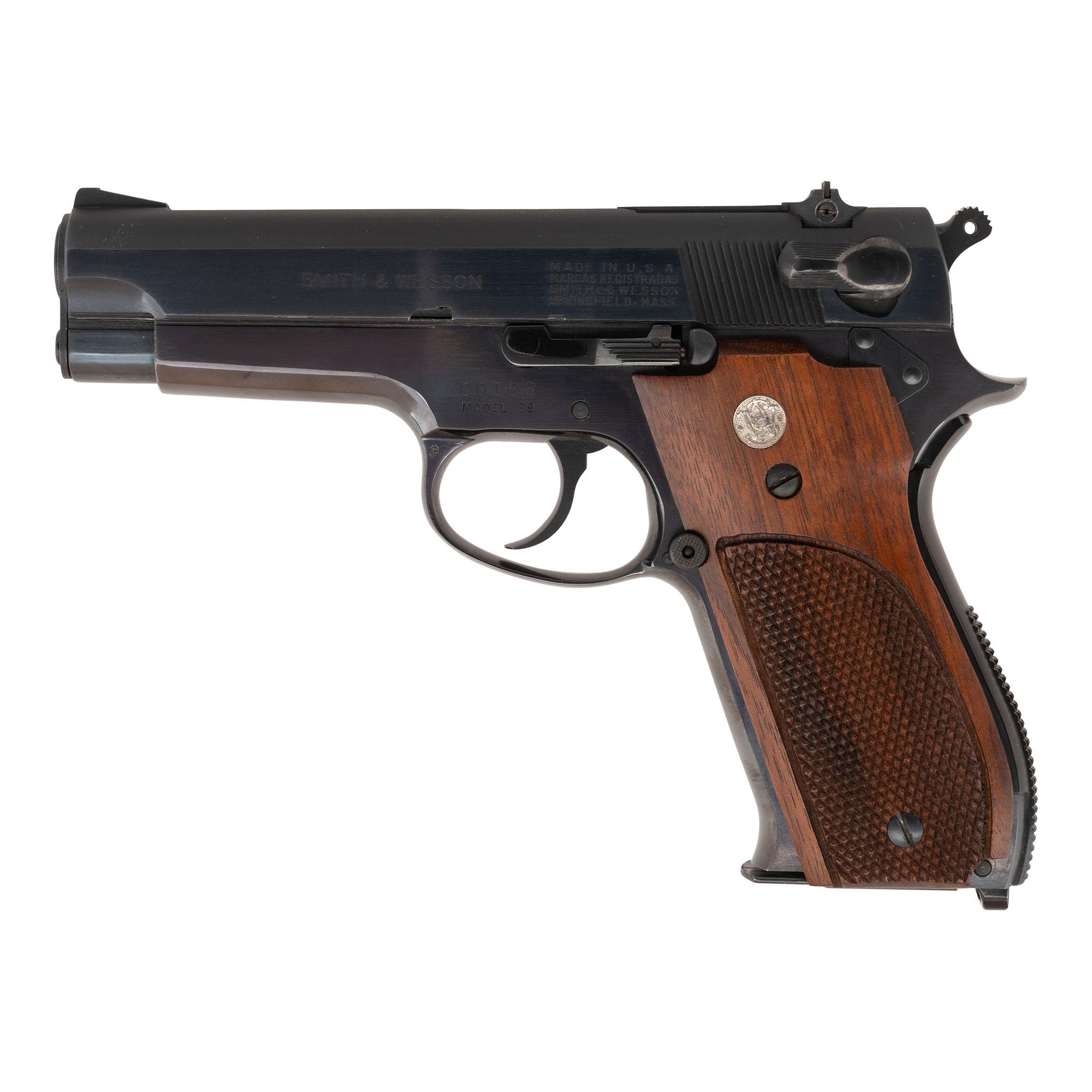 **Smith & Wesson Steel Frame Model 39 in Box