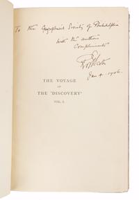 SCOTT, Robert Falcon, Captain (1868-1912). The Voyage of the Discovery. London: Smith, Elder, 1905.