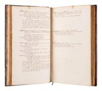 [MANUSCRIPT - BOTANICAL] -- [VAILLANT, Sébastien (1662-1759)]. MÉRAT, Laurent Germain (1712-1790). "Botanicum parisiense, operis majoris prodituri prodromus." [France]: n.p., n.d.