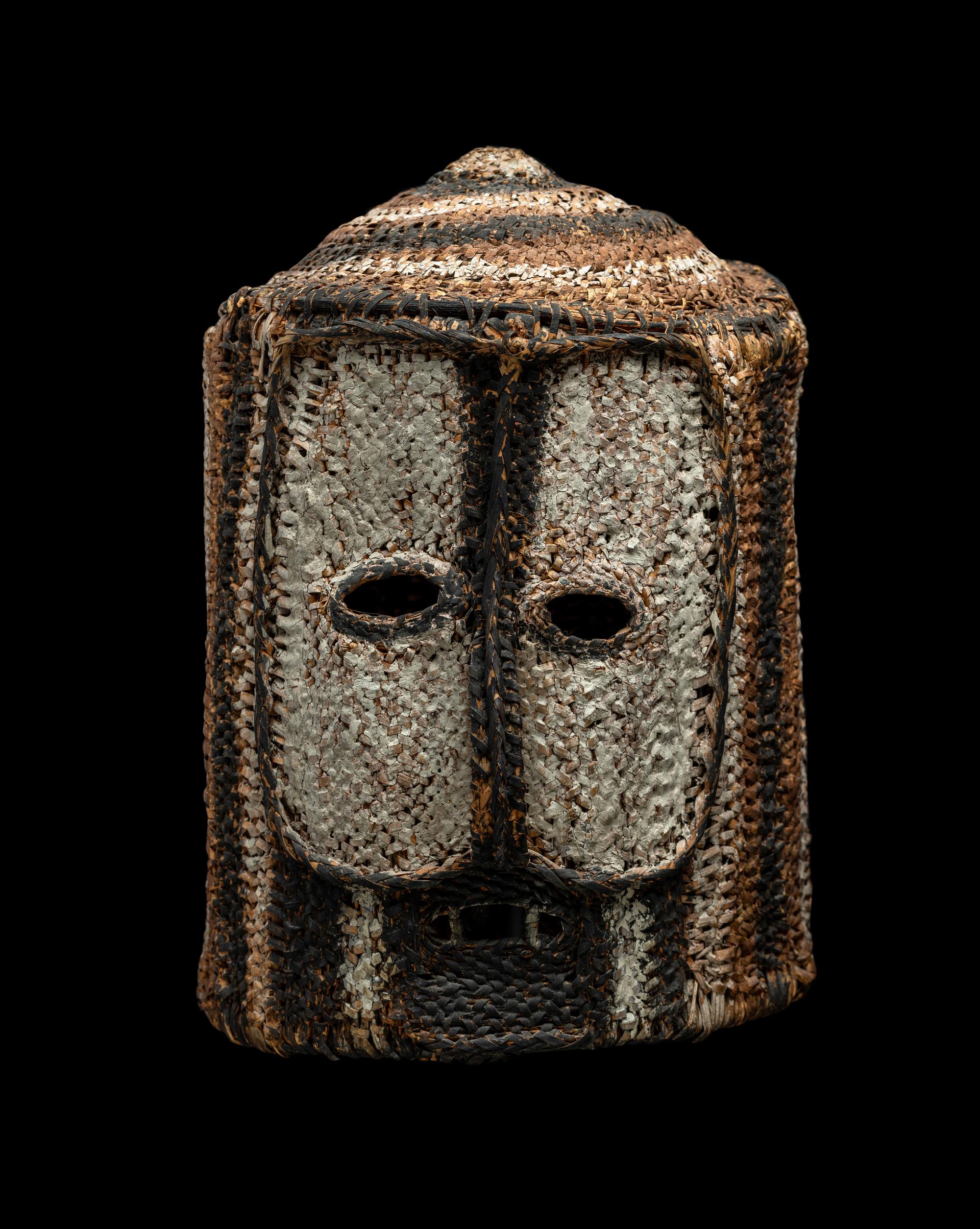 An Oceanic Basketry Mask