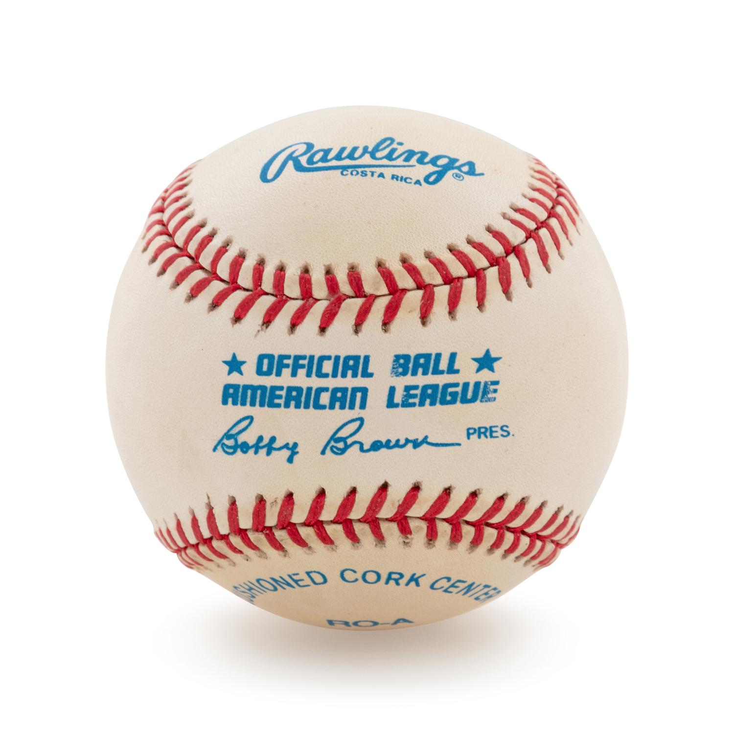 A Ted Williams Signed Baseball
