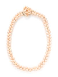 ANGEL SKIN CORAL NECKLACE