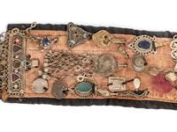 A Mongolian Silver Mounted Ceremonial Headdress