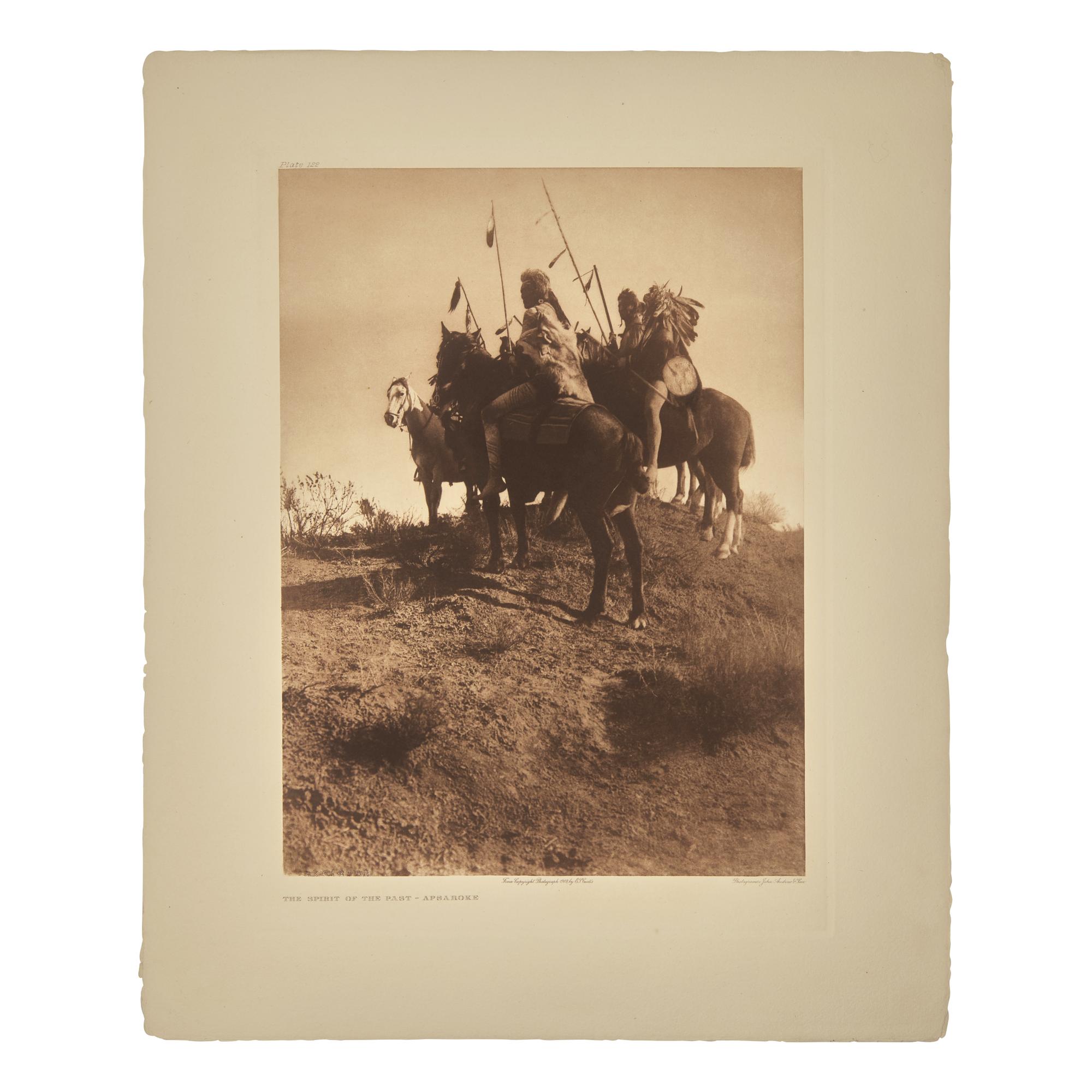 (American, 1868-1952) — The Spirit of the Past - Apsaroke Plate 122