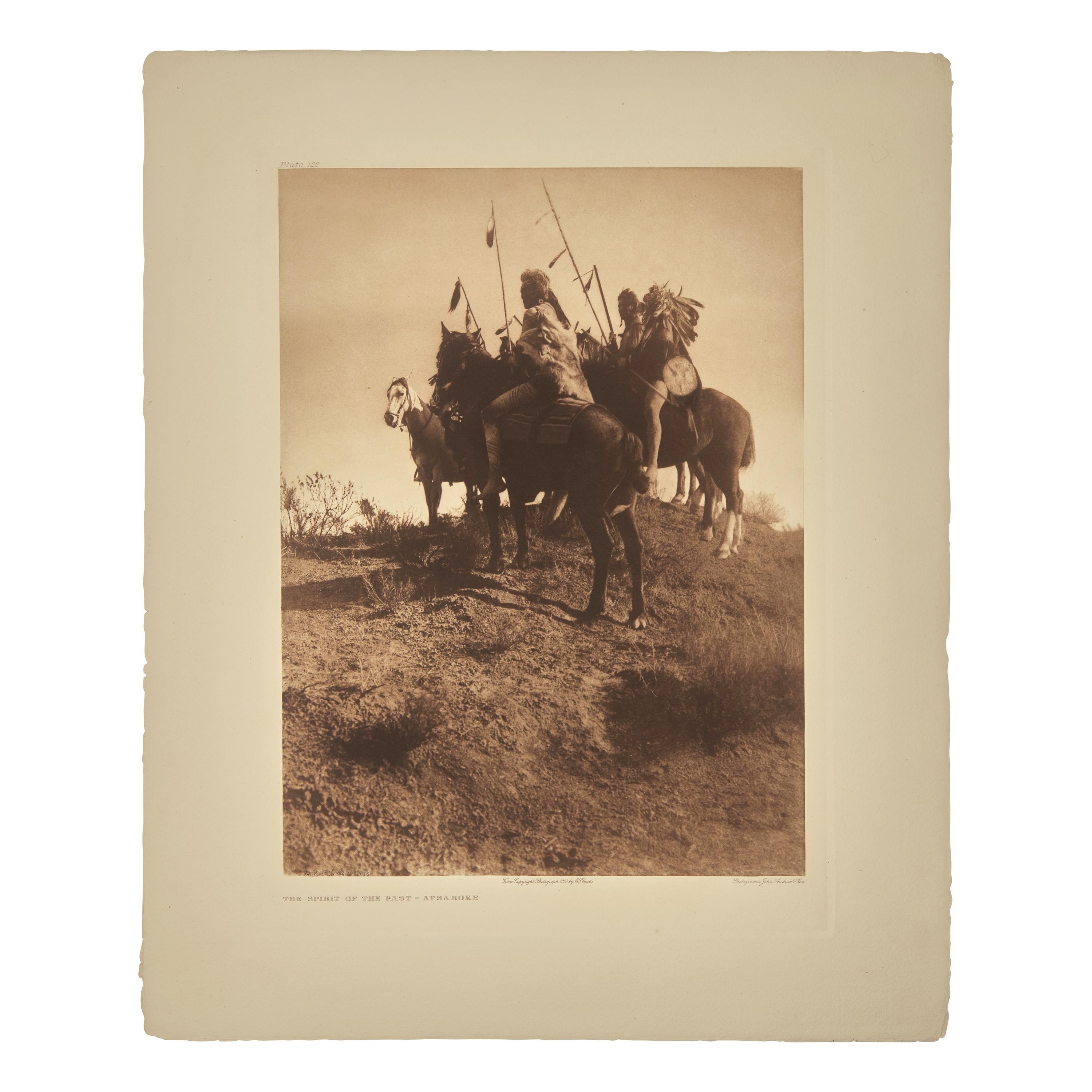 (American, 1868-1952) — The Spirit of the Past - Apsaroke Plate 122
