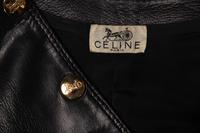 Celine Leather Vest, 1970s