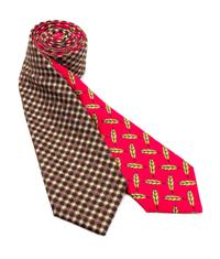A Pair of Hermès Silk Ties,