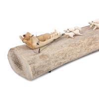 Alaskan Carved Bone Sculpture