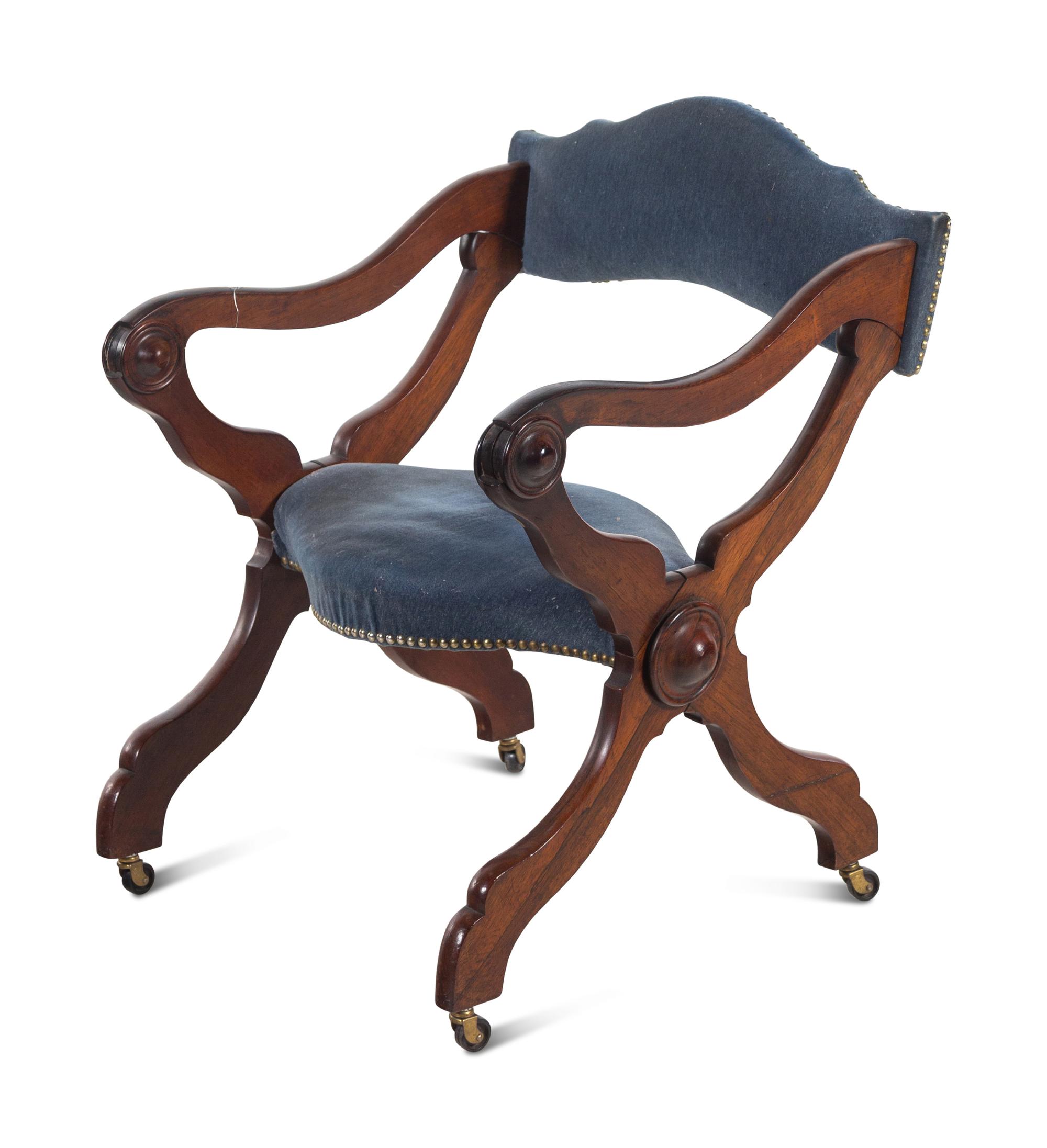 A Mahogany Metamorphic Chair and Kneeler