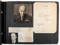 [AUTOGRAPHS]. Autograph album containing over 200 signatures from a diverse array of 19th-20th century figures.