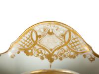 Two Continental Painted and Gilded Porcelain Vases