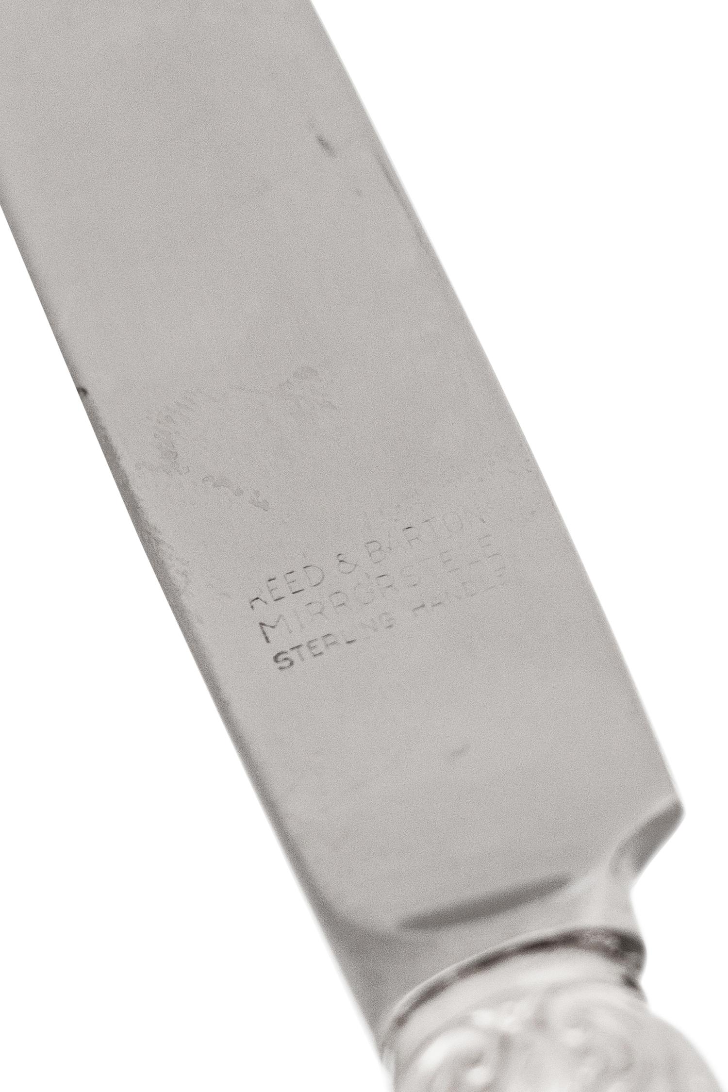 An American Silver Flatware Service