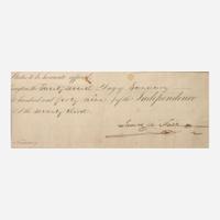 [Presidential] Van Buren, Martin, and John Tyler, and James K. Polk Group of 3 Signed Items