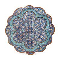 An Islamic Cloisonné Enamel on Copper Platter