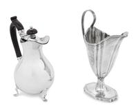 A Two Scottish Silver Creamers