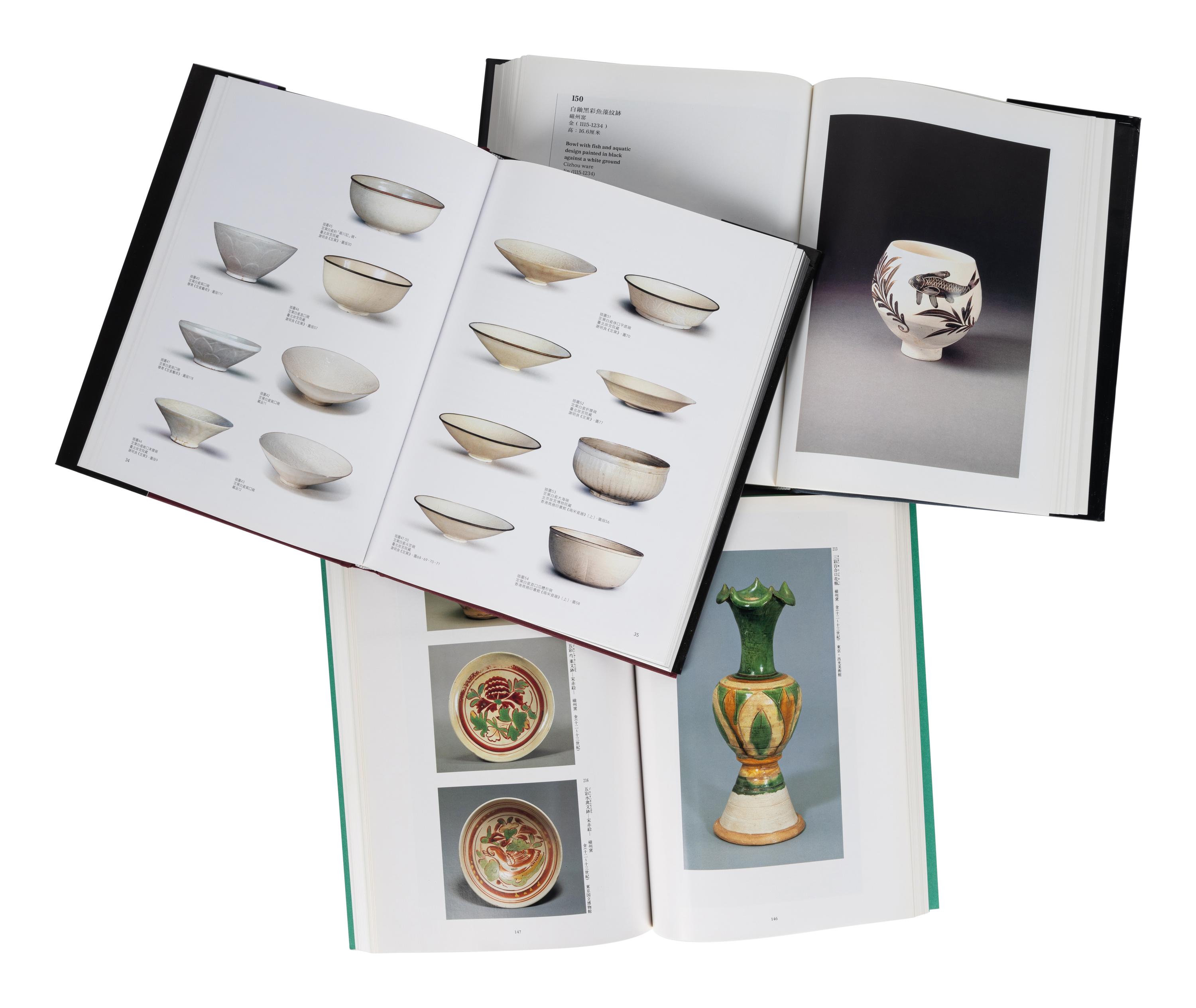 [CERAMICS — COLLECTION] A group of works about Chinese Ceramics in Private and Museum Collections, comprising: