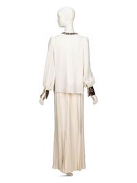 Two Vintage Silk Blouses & A Chanel Silk Skirt