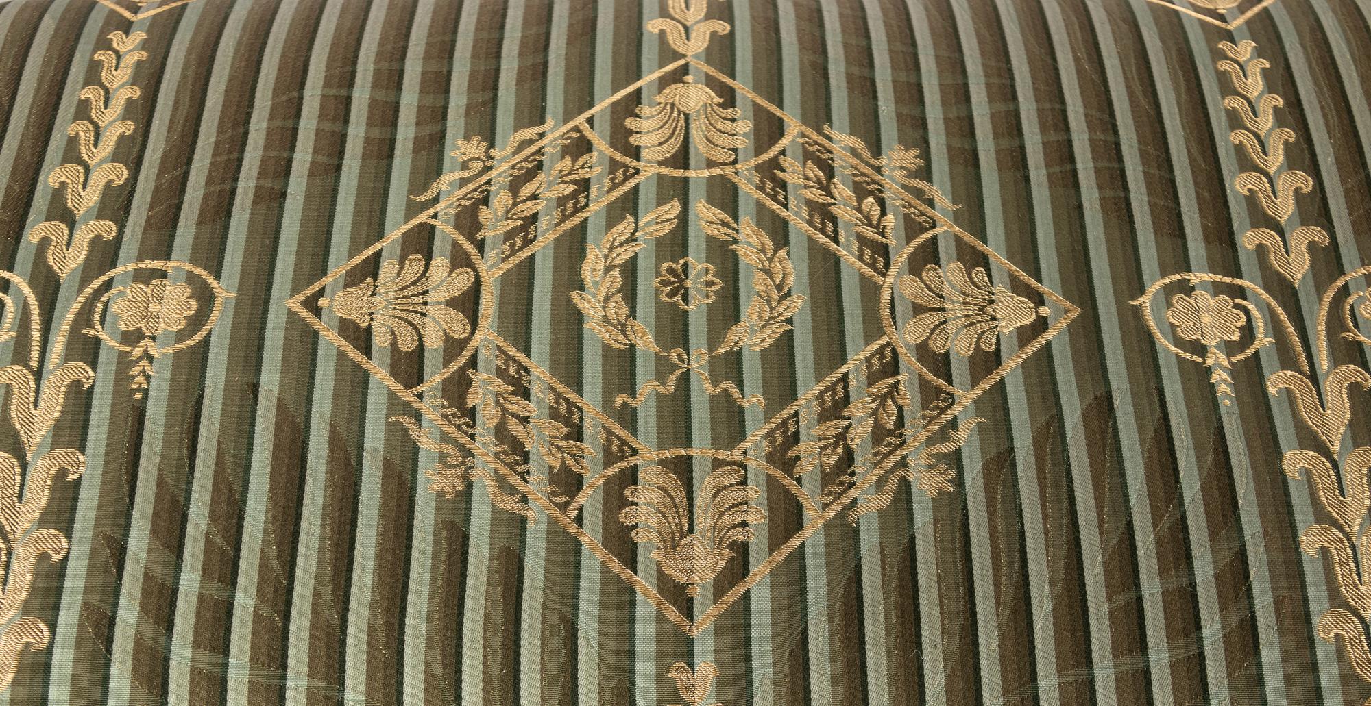 A George III Style Chinoiserie Decorated Long Tabouret Stool