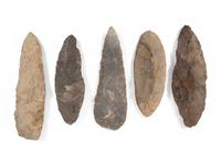 A Group of Flint Blades