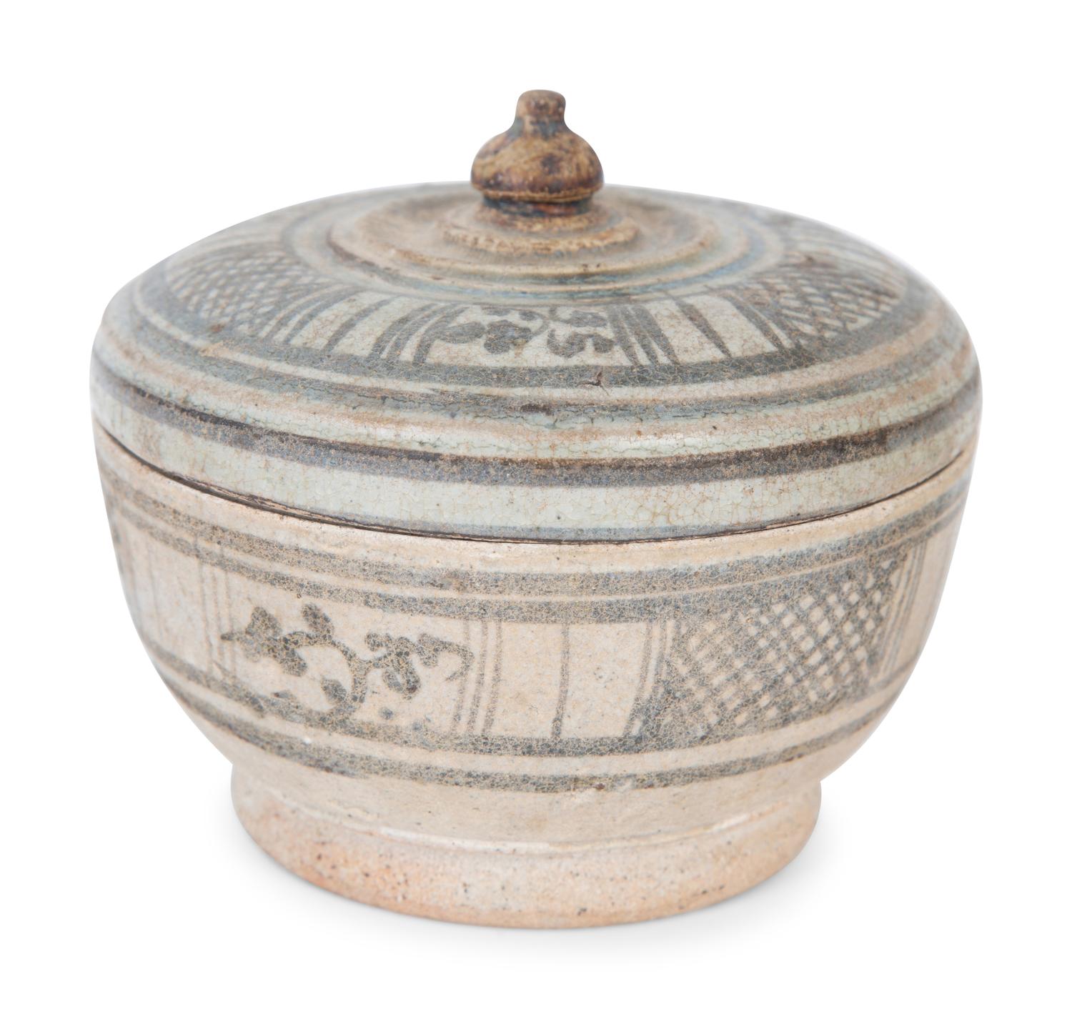 Five Chinese Ceramic or Porcelain Items — 19th/20th Century