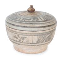Five Chinese Ceramic or Porcelain Items — 19th/20th Century