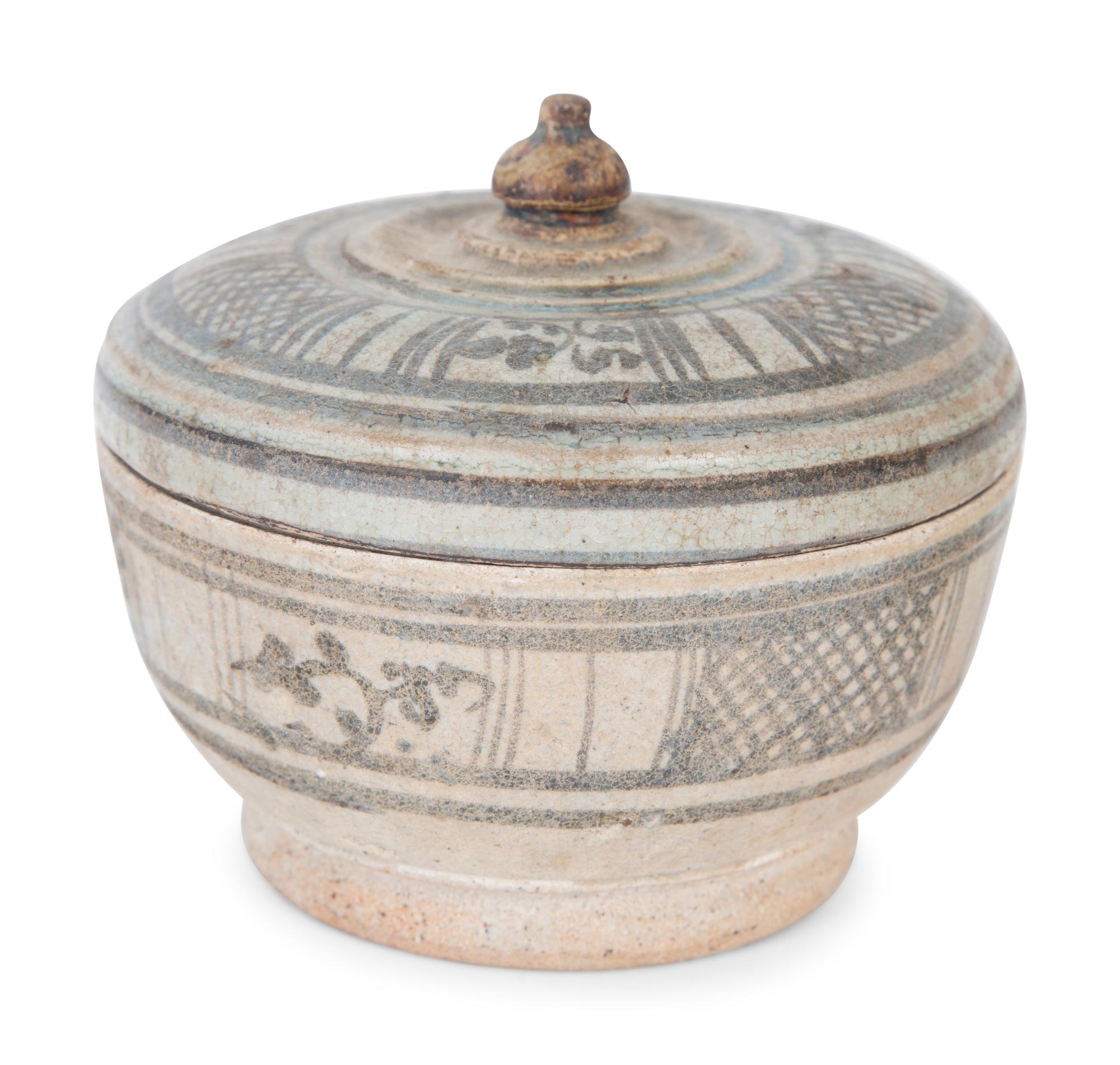 Five Chinese Ceramic or Porcelain Items — 19th/20th Century