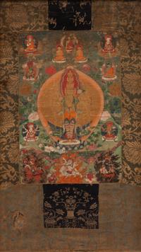 A 19th Century Tibetan Thangka
