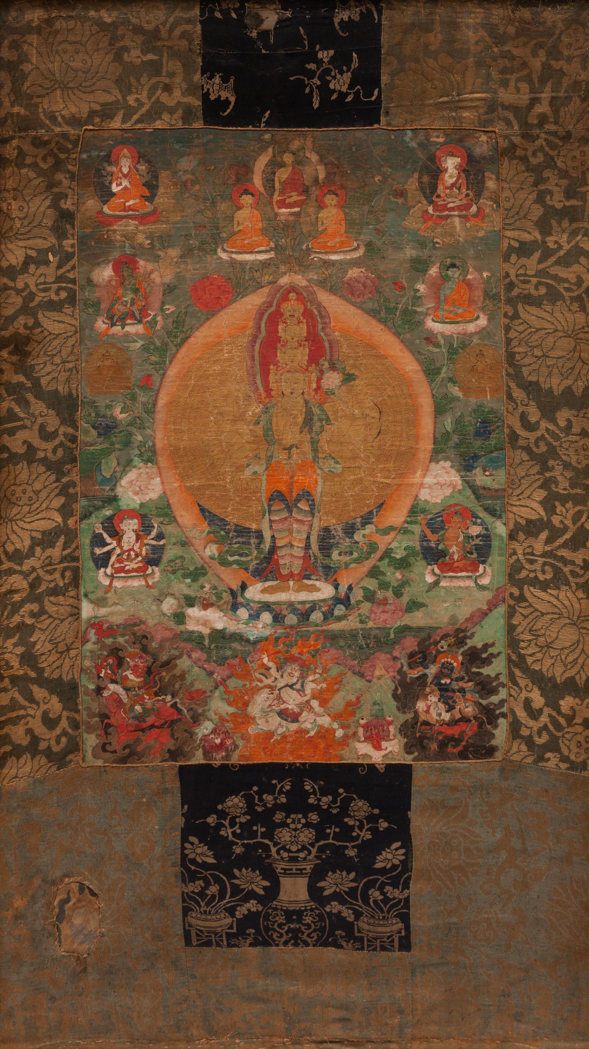 A 19th Century Tibetan Thangka