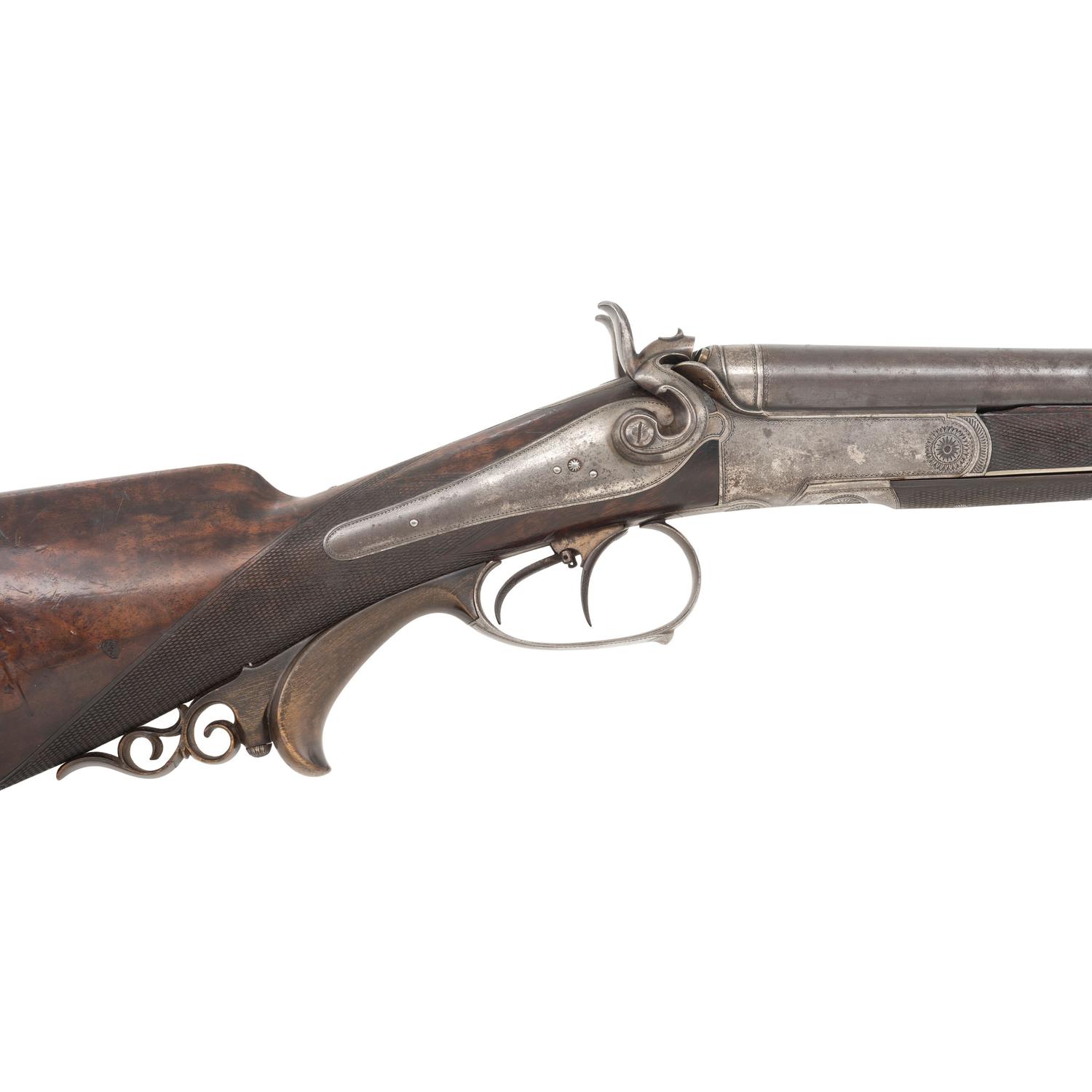 **German Double Rifle by Carl Stiegele Junior