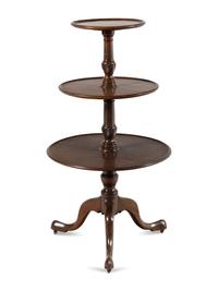 A George III Mahogany Dumbwaiter