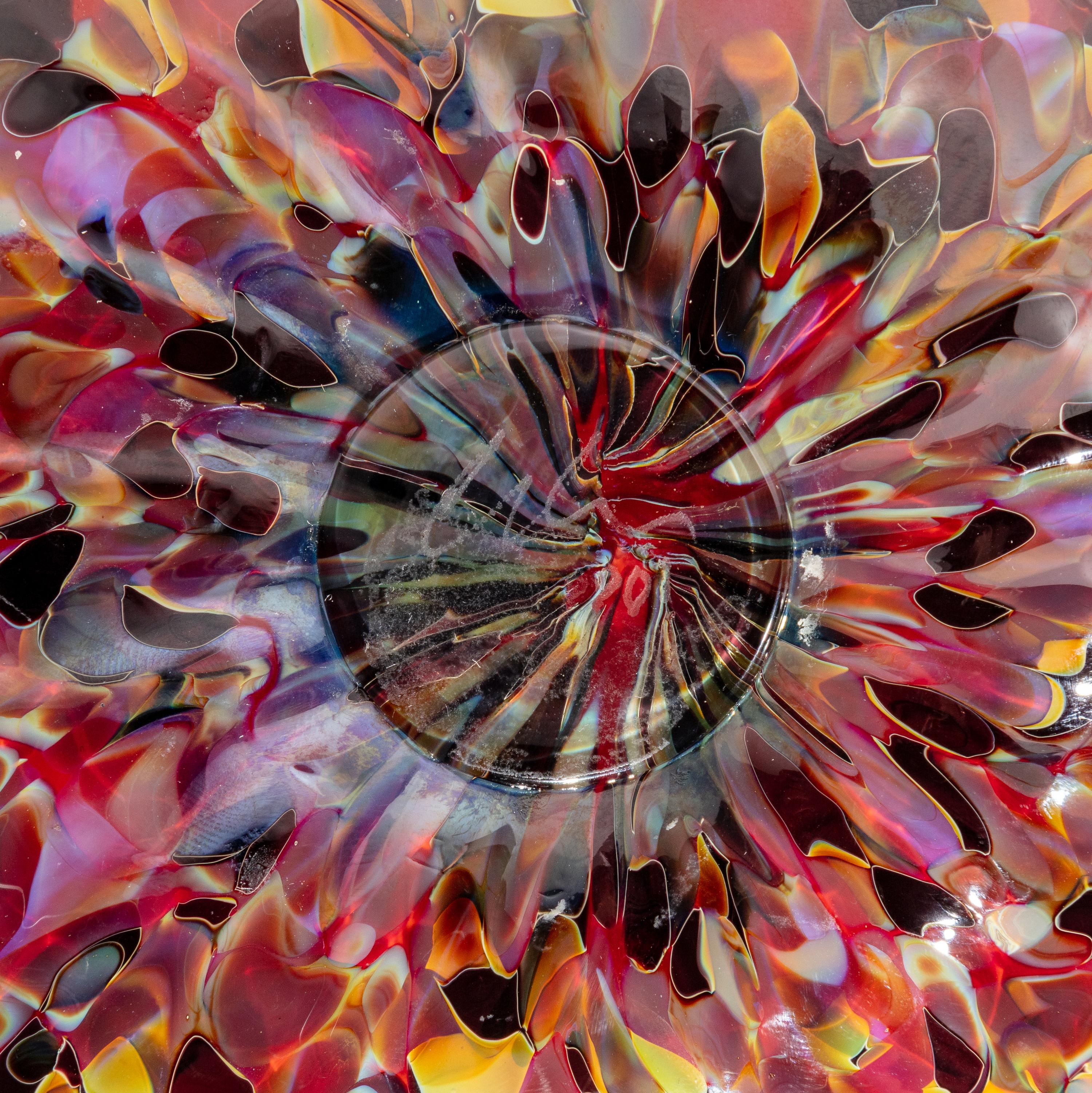 Dale Chihuly (American, b. 1941) — Ruby Macchia