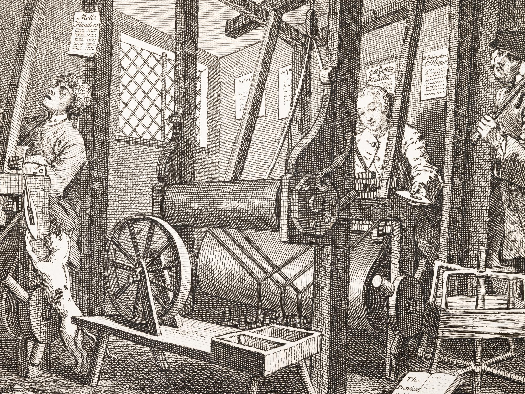 Industry and Idleness (the complete set of 12 prints)