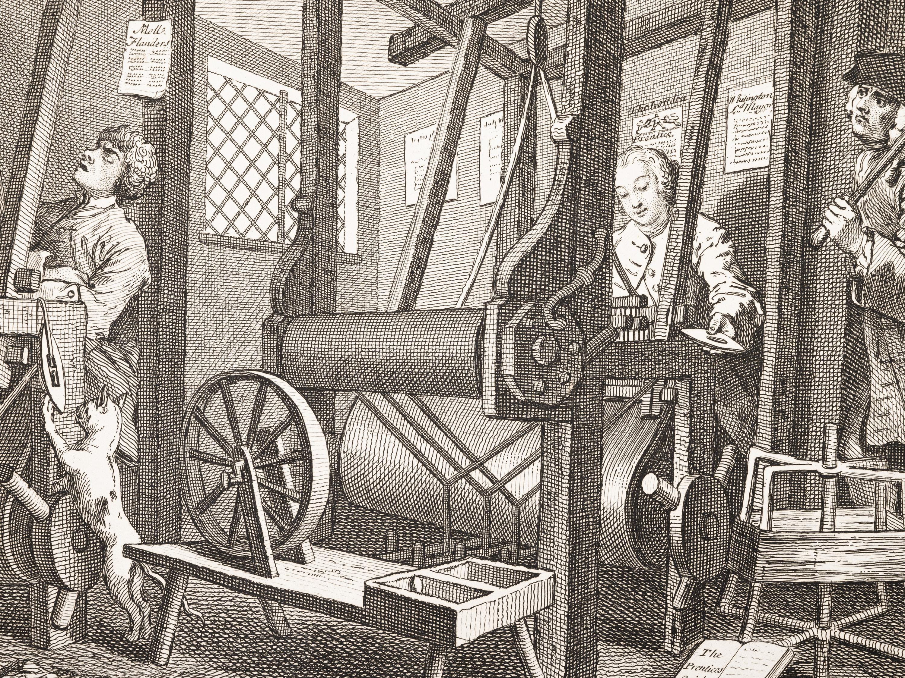 Industry and Idleness (the complete set of 12 prints)
