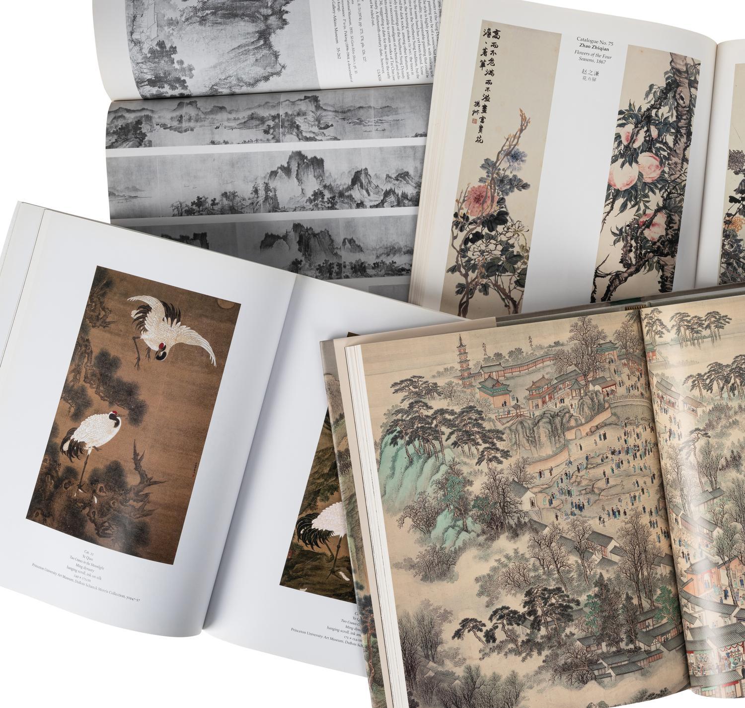[CHINESE PAINTINGS] A group of reference works about Chinese Paintings, comprising: