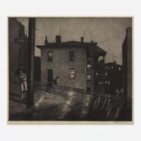 Martin Lewis (American, 1881–1962) Trumbull Street