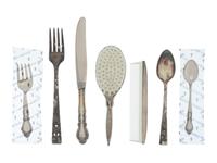 An American Silver Child's Place Setting, Roger's